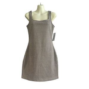 Hurley Sample Piece Checkered Tee Shirt Mini Dress Size‎ Small